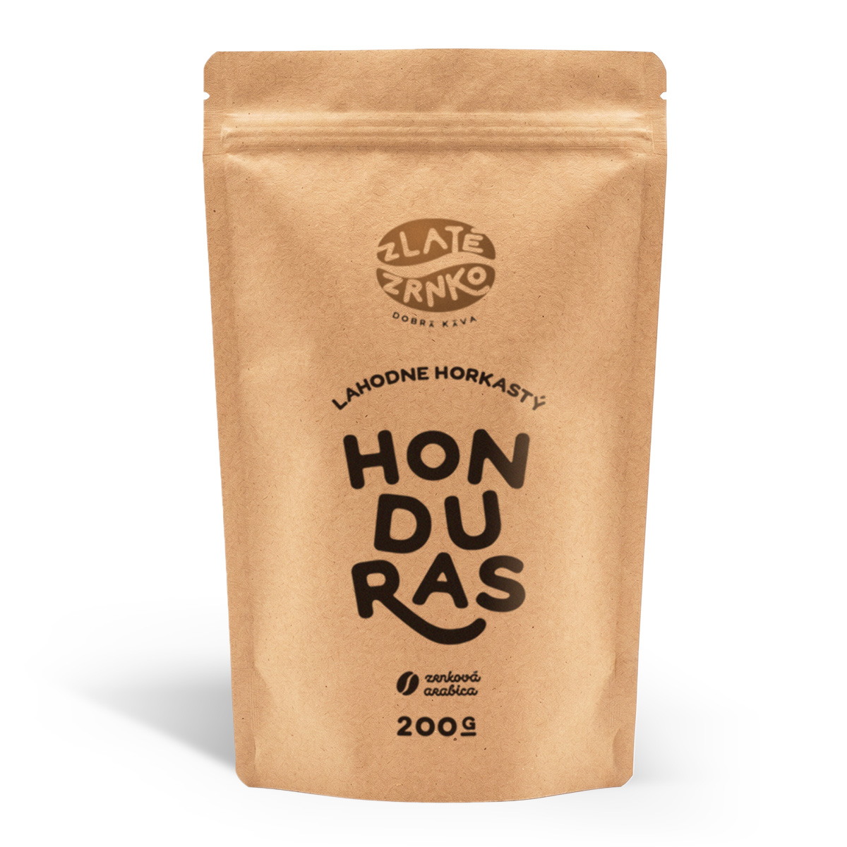 Káva Zlaté Zrnko - Honduras - "LAHODNE HORKASTÝ" 200g
