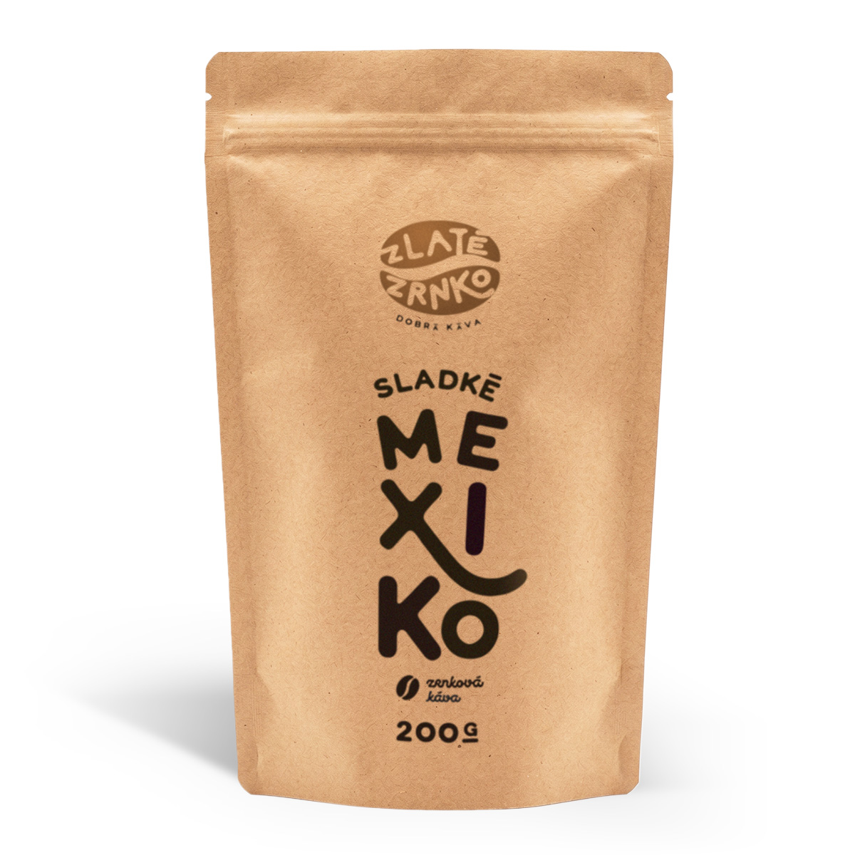Káva Zlaté Zrnko - Mexiko - "SLADKÉ" 200g