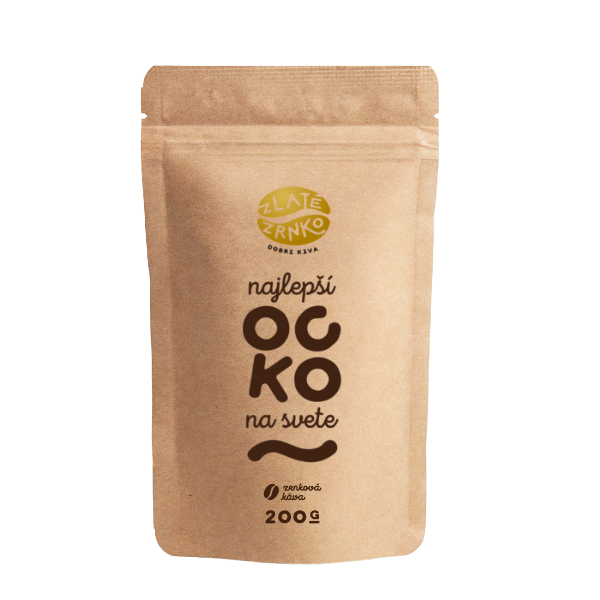 Káva Zlaté Zrnko - Najlepší ocko (Emília) 200g