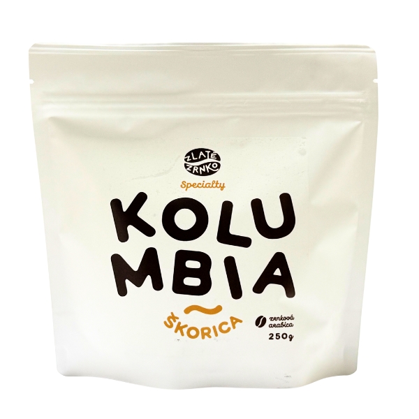 Káva Zlaté Zrnko - Kolumbia "Škorica" 250g