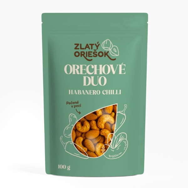 Zlatý Oriešok – Orechové duo 100g