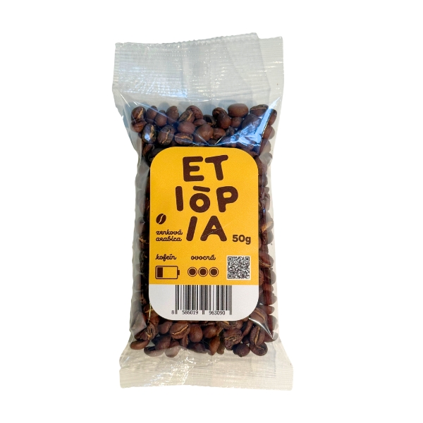 Káva Etiópia - Vzorka 50g