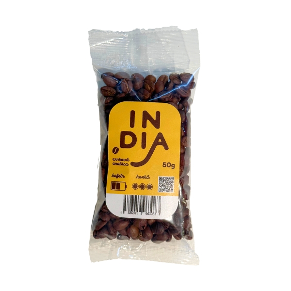 Káva India - Vzorka 50g